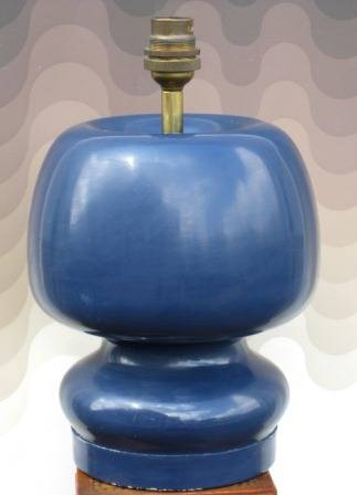 Rare, mid century, Scandinavian, metal lamp base