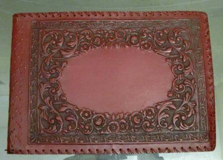 Old vintage photo album