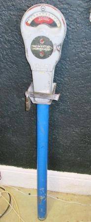Retro Vintage City Of Durban Venner Parking Meter With The Original Pole & Lock