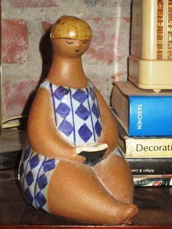 Amalia from the ABC Girls series designed and signed by Lisa Larson for Gustavsberg Sweden