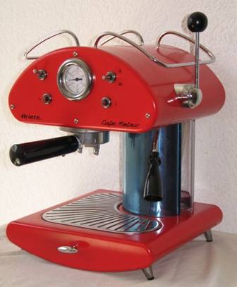 Ariete Cafe Retro, espresso machine, made in Italy