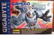 (Very rare AGP Display Card) Gigabyte GA-660 Plus TNT2-Pro