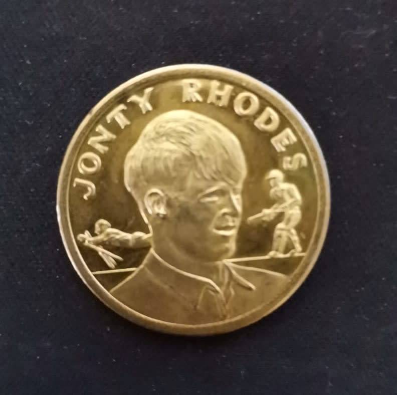 JONTY RHODES : 1992 : OFFICIAL SHOPRITE AND CHECKERS MEDAL COLLECTION