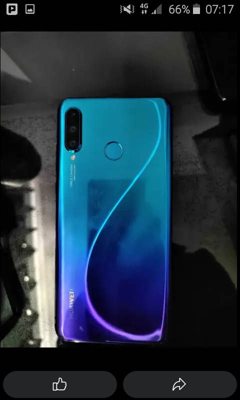 HUAWEI P30 LIGHT PRISM BLUE 128 G|| IMMACULATE CONDITION ||OPEN TO ALL NETWORK || BARGAIN