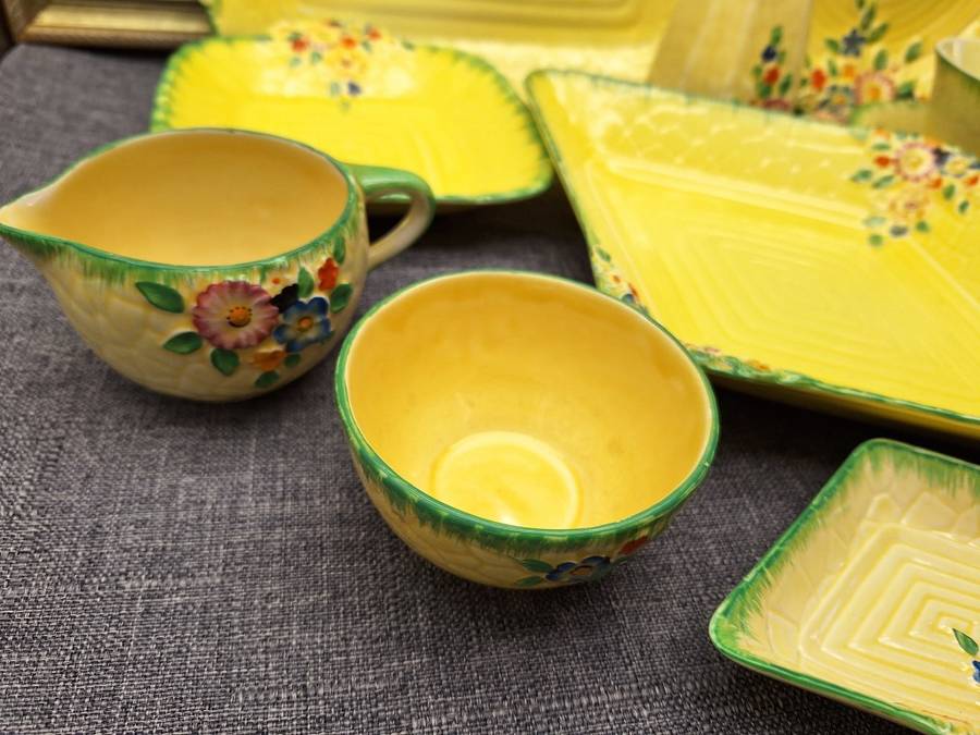 Collection of Vintage Crown Devon Made in England Ceramics