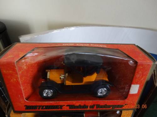 8 X MatchBox - Models of Yesteryear -1:43 -Merc SS , Cadilac, Opel Coupe - Awesome Set-WOW