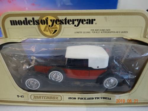 MatchBox X 4 CARS  - Models of Yesteryear -1:43 - Rolls Royce,Bugatti T44 , Packard V - Awesome Set