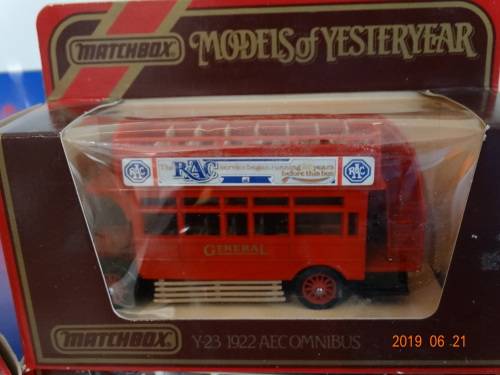 Matchbox X 5 - Models of Yesteryear -1:43 Buses and Coaches-leyland,AEC,Tramcar etc - Awesome Set