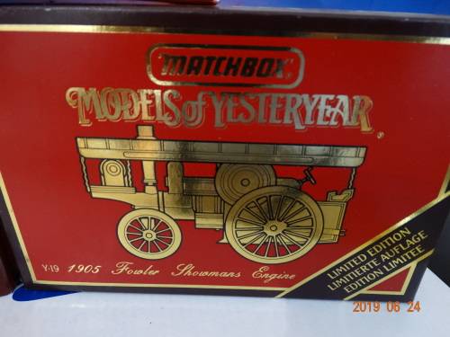 Matchbox x 3 -Models of Yesteryear - ALL Ltd Editions-Truck-Bus-Engine - 1:43-Rare Group together