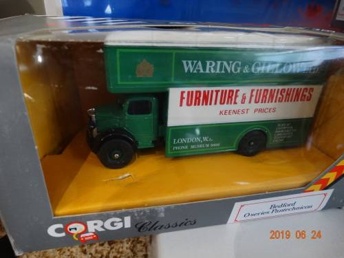 Corgi -4 X Bedford O Pantechnicon -  1 x Limited Ed -Hard to Find Items - Bargain