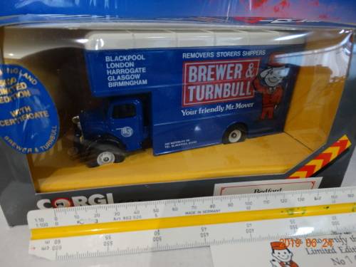 Corgi -4 X Bedford O Pantechnicon -  1 x Limited Ed -Hard to Find Items - Bargain