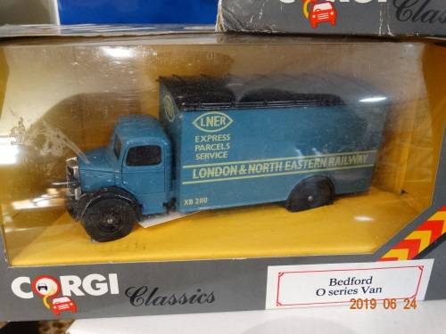 Corgi -3 X Bedford O Series Vans  - Delivery trucks - Wow - Hard to Find Items - Bargain