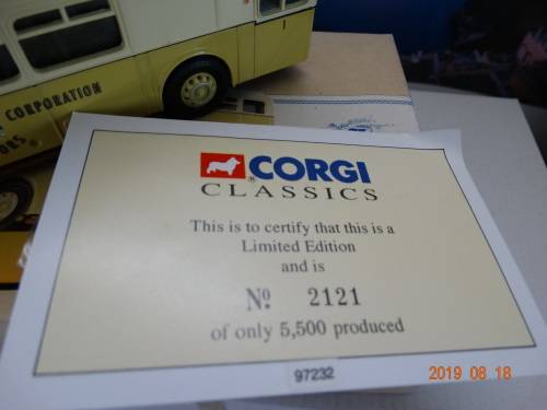 Corgi -2 X  Double Deck Buses - 2 Box sets - 2 x Limited Ed + Cert - Hard to Find Items - Bargain