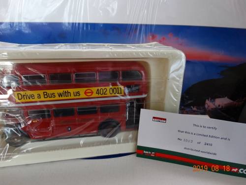 Corgi -2 X  Double Deck Buses - 2 Box sets - 2 x Limited Ed + Cert - Hard to Find Items - Bargain