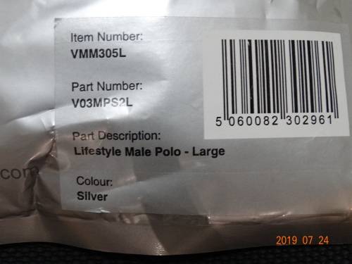 Mclaren Mercedes - Polo Lifestyle Team Shirt for Men - L- Brand New - Official Gear - WOW