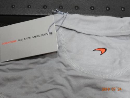 Mclaren Mercedes - Polo Lifestyle Team Shirt for Men - L- Brand New - Official Gear - WOW