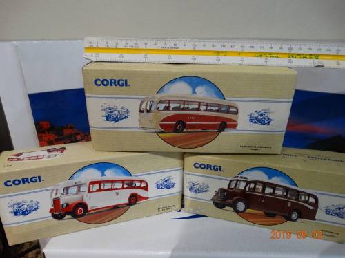 Corgi x3 Box sets,  Leyland, Seagull  , Bedford - 3 x Ltd Editions-Hard to Find Items - Bargain