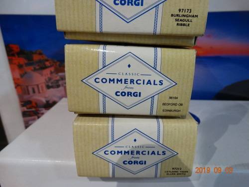 Corgi x3 Box sets,  Leyland, Seagull  , Bedford - 3 x Ltd Editions-Hard to Find Items - Bargain
