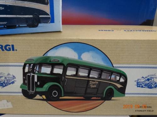 Corgi x 3 - AEC Regal + Burlingham Seagulls - Box sets 3 x Ltd Editions-Hard to Find Items - Bargain