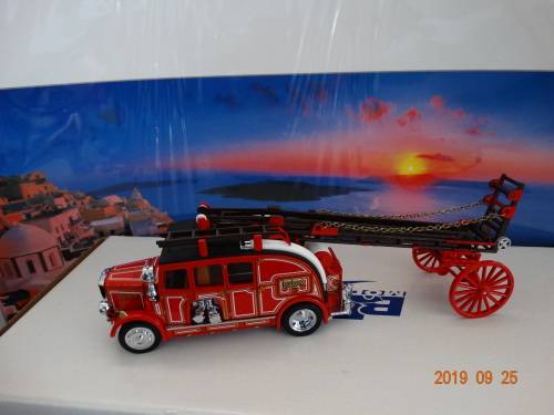 Matchbox Models of Yesteryear YFE08 1936 Leyland Cub Fire Engine FK-7 -WOW -
