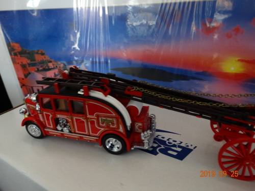 Matchbox Models of Yesteryear YFE08 1936 Leyland Cub Fire Engine FK-7 -WOW -