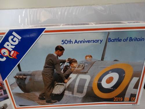 Corgi x 3 Models - Box set  - Battle of Britain - 50th Aniversary -  Ltd Edition -Hard to Find Items