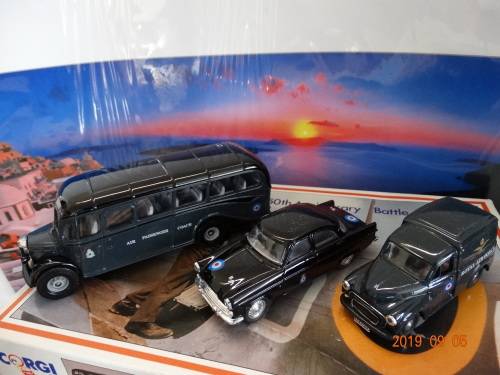 Corgi x 3 Models - Box set  - Battle of Britain - 50th Aniversary -  Ltd Edition -Hard to Find Items
