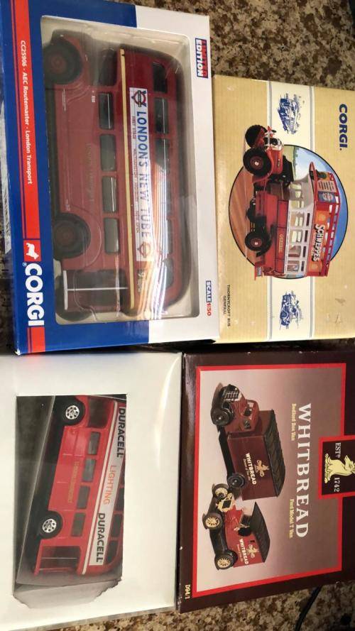Corgi x 4 - Coaches - some Hard to Find Items - reduced to go prices
