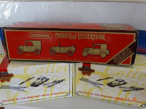 MatchBox - Models of Yesteryear -x 3 box sets  -  includes -YS 65 (special limited ed)  -  WOW