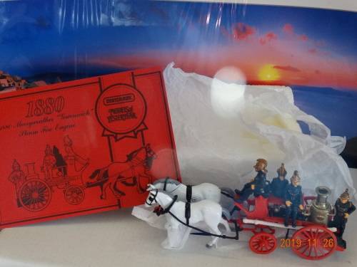 MatchBox - Models of Yesteryear -x 1 box set -YS 46 - 1880 Steam Fire Engine - "Greenwich"   -  WOW