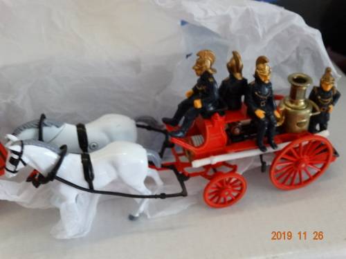 MatchBox - Models of Yesteryear -x 1 box set -YS 46 - 1880 Steam Fire Engine - "Greenwich"   -  WOW