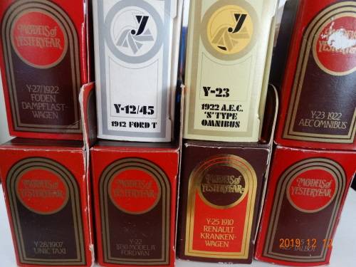 Matchbox of Yesteryear  - 8 Models  - reduced to go prices + ltd editions  WOW