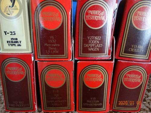 Matchbox of Yesteryear  - 8 Models  - reduced to go prices + 2 ltd editions  WOW