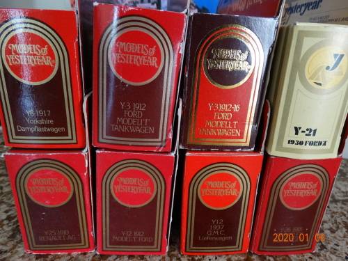 Matchbox of Yesteryear  - 8 Models  - reduced to go prices + 3 ltd editions  WOW