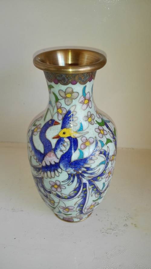 Chinese Cloisonne vase