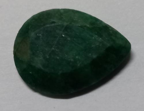 7.7 CTS PEAR SHAPE Natural Emerald