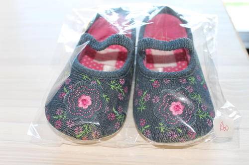 Woolworths jean shoes with flower (size 4 and 5)