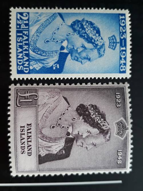 FALKLAND ISLANDS - 1948 The 25th Anniversary SET- MINT UNMOUNTED!!! CV R2000++