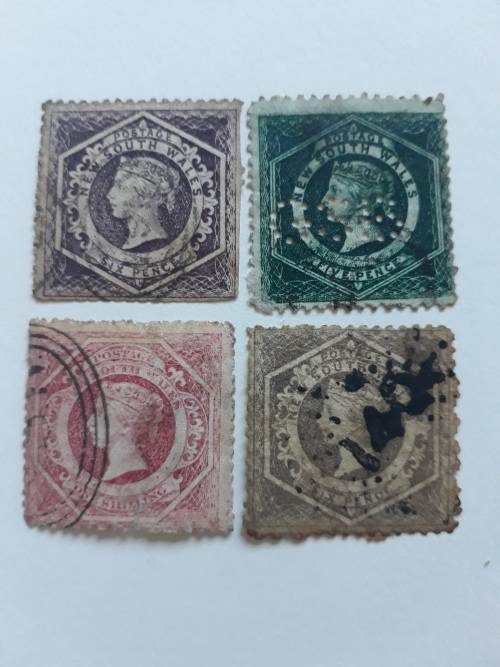 NEW SOUTH WALES 1860 QUEEN VICTORIA - CV 1900