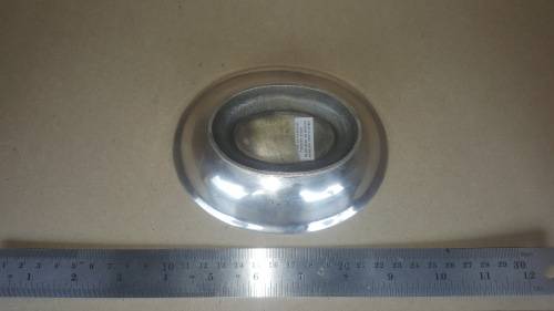 Beautifully Hand Chased - European Silver Plated - Pin Dish With Flowers