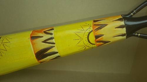 Vintage! Wooden Tall African Woman Statue - Hand Carved African Tribal Art Figurine