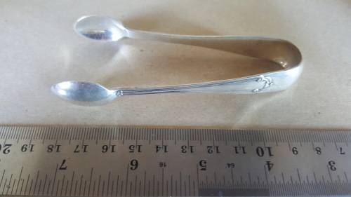 Silver Plated - Mappin And Webb - Sugar Tong (1864-1872)