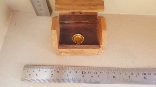 Wooden Box Incense Burner and Holder ! * Hand Carved