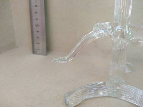 Vintage! Gold Gilded Glass Sculpture - Phoenix Rising