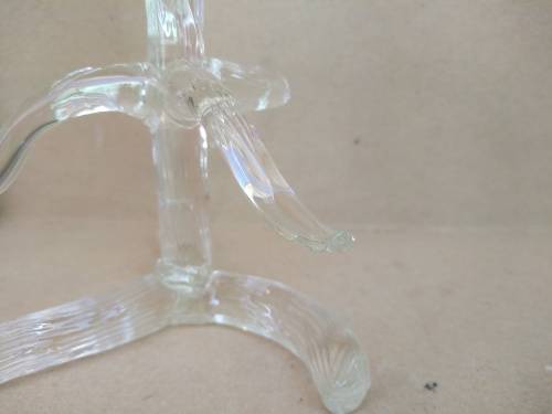 Vintage! Gold Gilded Glass Sculpture - Phoenix Rising