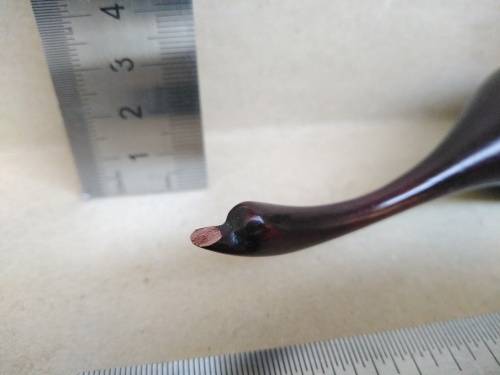 Vintage! - 5 Piece - Majestic  Ebony Wooden Swan Family - Hand Carved On Wooden Base