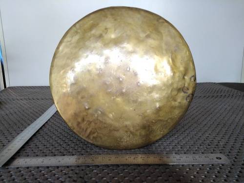 Rare! Old Vintage Brass Holy Water Pot - Indian Collectible Ganga Jal Pot