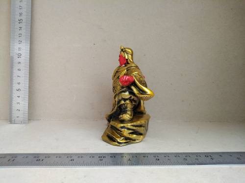 Chinese Feng Shui Guan Gong Resin Figurine