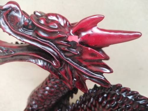 Chinese - Feng Shui - Dragon Statue - Lucky Wealth Figurine