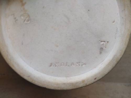 Antique! English Chester - Wedgewood Jasperware - Pale Blue Mustard Pots - Hallmarked Silver Mount